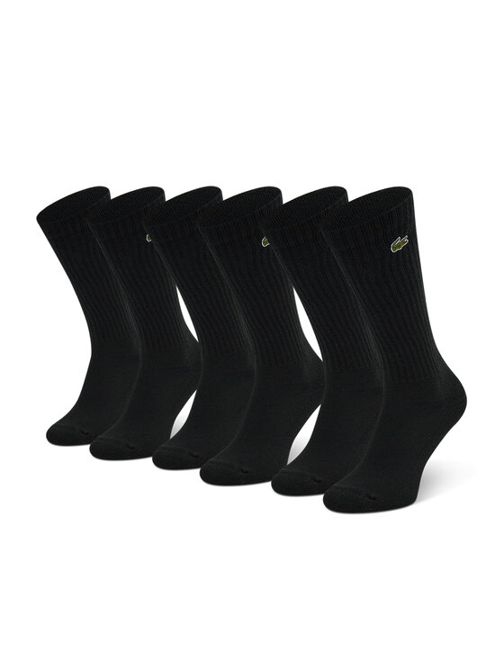 Chaussettes Lacoste Sport Noir (3 paires)