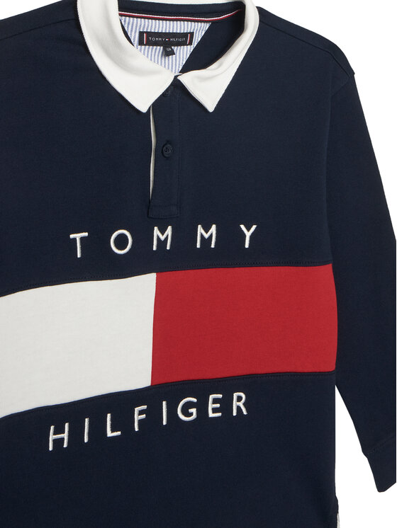 Tommy Hilfiger Tommy Hilfiger Polo majica KB0KB10354 Mornarsko modra Regular Fit