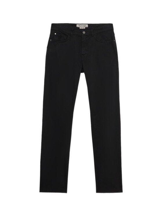 Trussardi Trussardi Pantaloni di tessuto P700H004766N033 Nero Regular Fit
