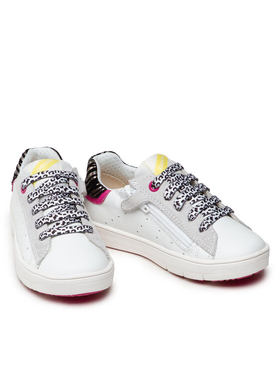 Geox Geox Sneakersy J Silenex G. A J15DWA 08522 C0406 M Biały