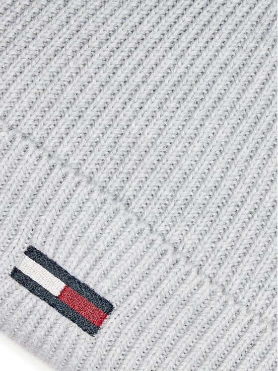 Tommy Hilfiger Tommy Hilfiger Kapa Elongated Flag AW0AW16777 Siva