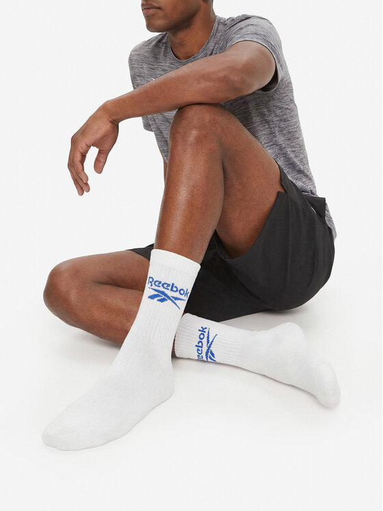 Reebok Reebok Довгі шкарпетки R0258-SS24 (3-pack) Білий