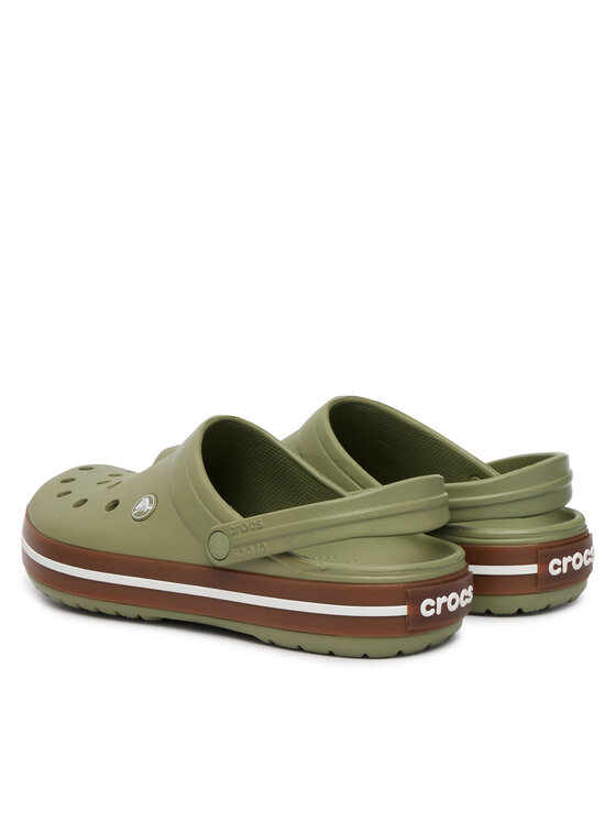 Crocs Crocs Чехли Crocband Gum Clog 212756 Зелен