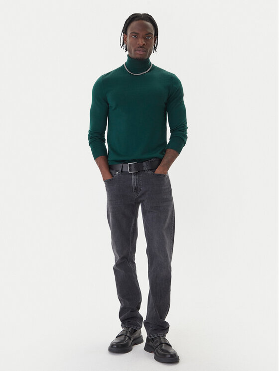 HUGO HUGO Гольф San Thomas-M 50474174 Зелений Regular Fit