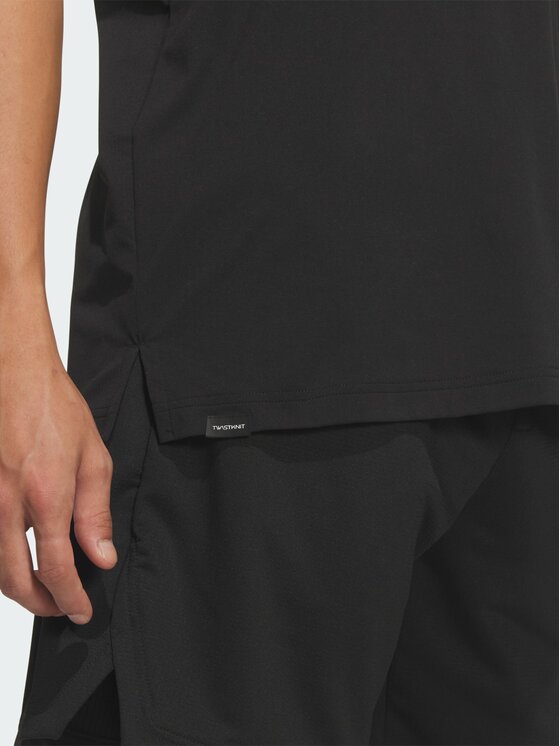 adidas adidas Polo 162328 Czarny Regular Fit