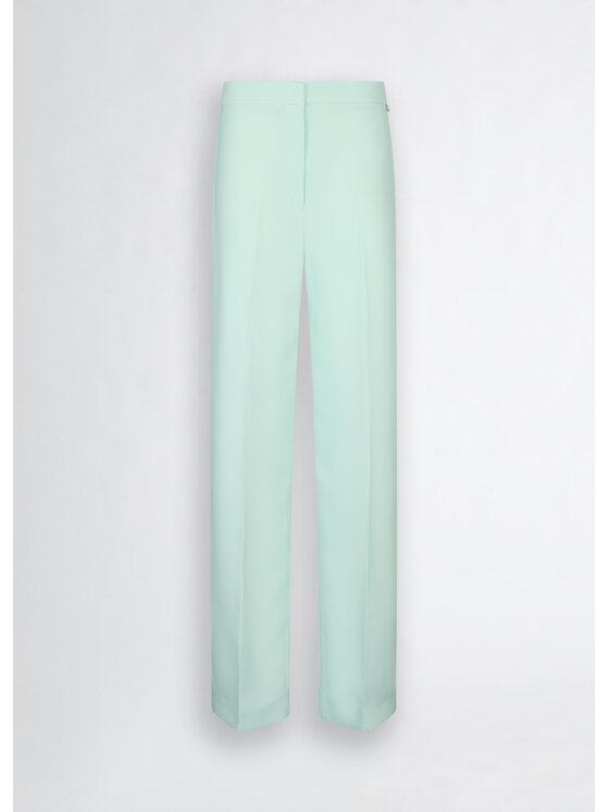 Liu Jo Liu Jo Pantaloni di tessuto CA5145T3970X0687 Verde Regular Fit