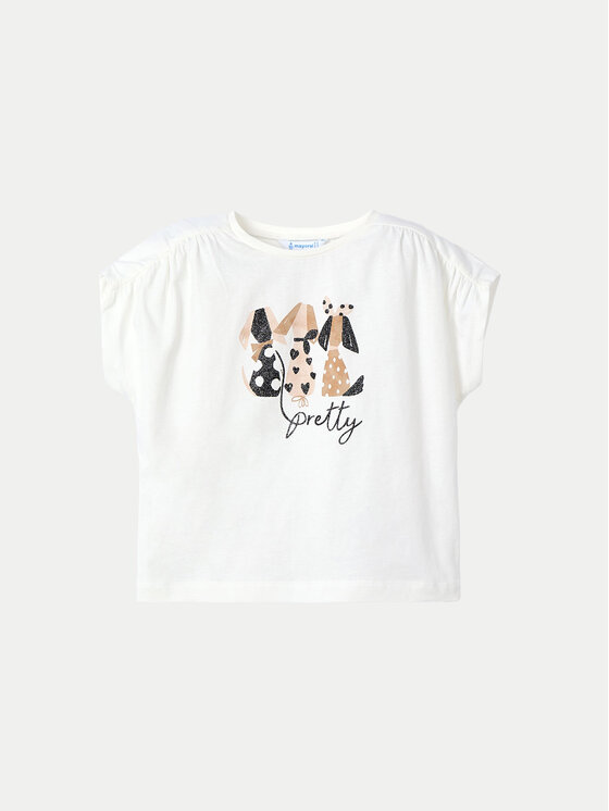 Mayoral Mayoral Sada t-shirt a legíny 3707 Barevná Regular Fit
