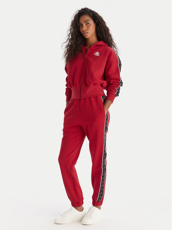 Kappa Kappa Melegítő alsó Banda Adina 311M8HW Piros Regular Fit