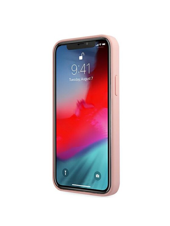 Guess Guess Etui na telefon iPhone 12 Pro Max Różowy