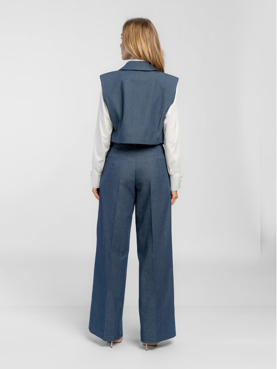 Salme Salme Oblek Elizabeth Modrá Regular Fit