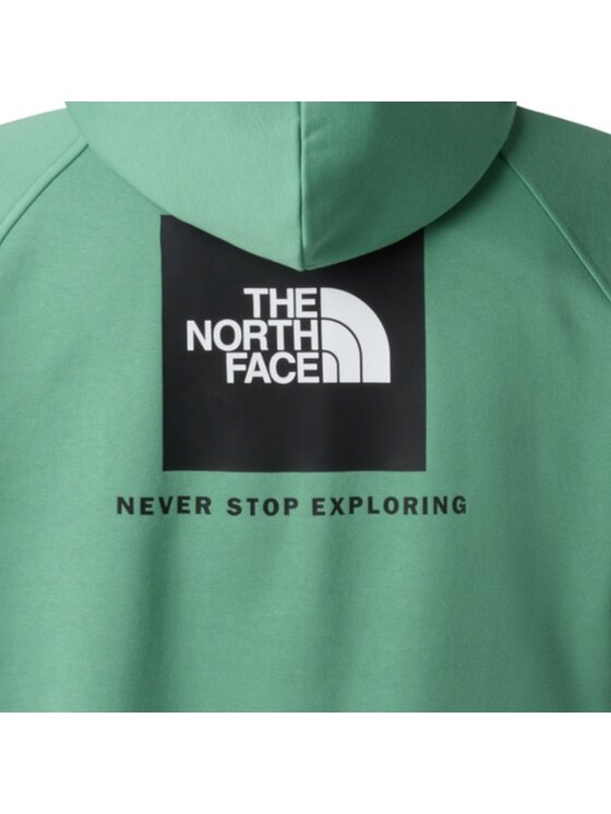The North Face The North Face Bluza NF0A89F9G571 Zielony Regular Fit