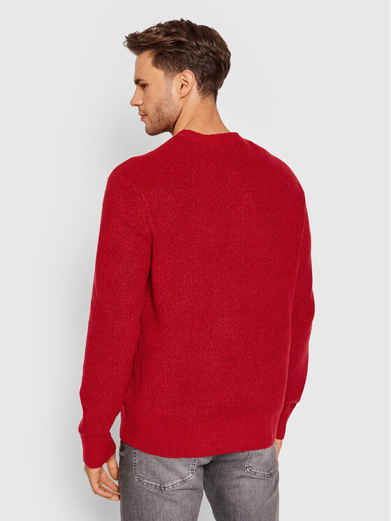 Tommy Jeans Tommy Jeans Maglione Solid Badge DM0DM11341 Rosso Relaxed Fit