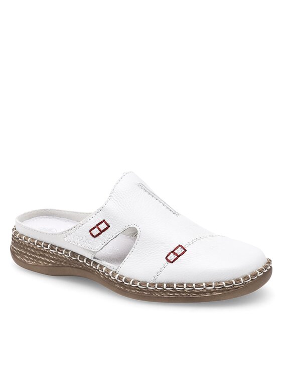 Rieker Rieker Natikači 46462-80 Bela