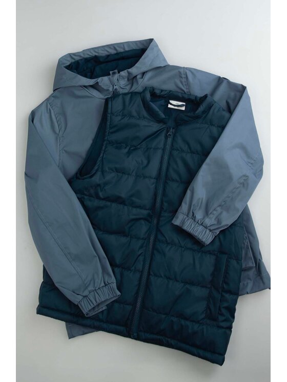 Coccodrillo Coccodrillo Prechodná bunda WC6152401OBJ-014 Modrá Regular Fit