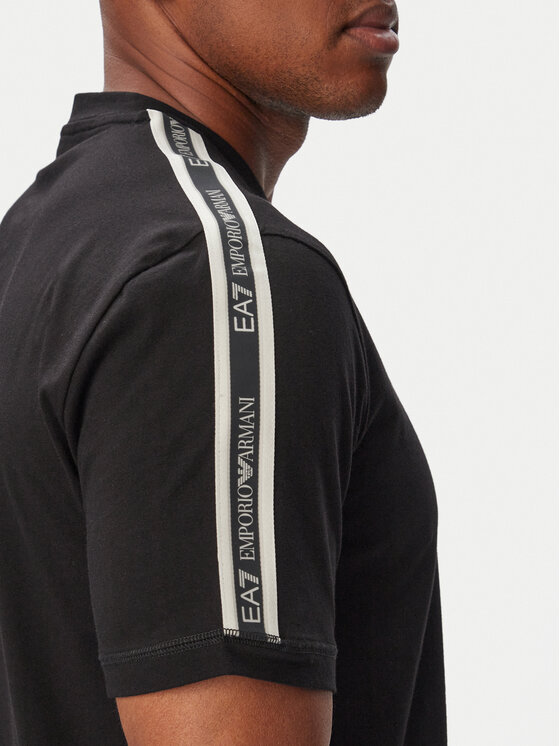 EA7 Emporio Armani EA7 Emporio Armani Tričko 7M002189 AF10373 UC001 Čierna Regular Fit
