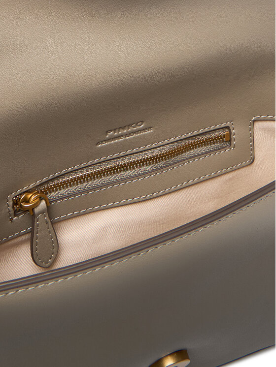 PINKO PINKO Handtasche Love One Mini Slouchy Fl Al 25-26 104340 A0QO Grau
