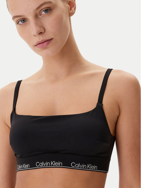 Calvin Klein Swimwear Calvin Klein Swimwear Μπικίνι πάνω μέρος LV00Q61130 Μαύρο