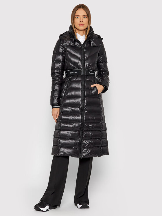 calvin klein lofty long coat, clearance 