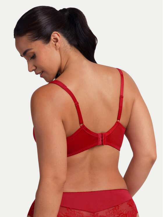 Dorina Dorina Reggiseno con ferretto Zelina FXWB0080MI033 Rosso