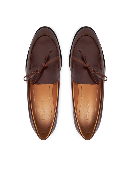 Balagan Balagan Loafersy Raphel Brązowy