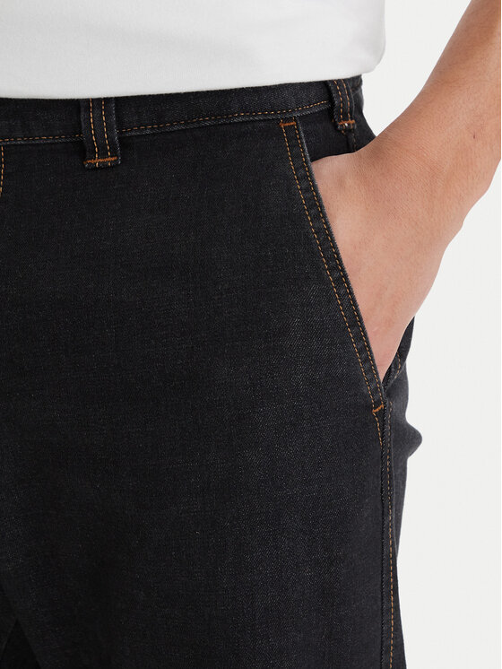 RVCA RVCA Džínsy Americana Dayshift 23A193503 Čierna Heritage Fit