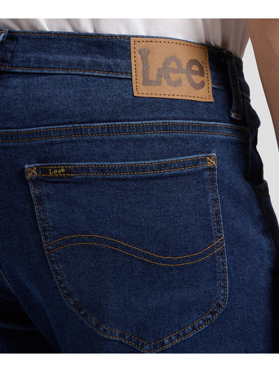 Lee Lee Jeansy 112386635 Niebieski Slim Fit