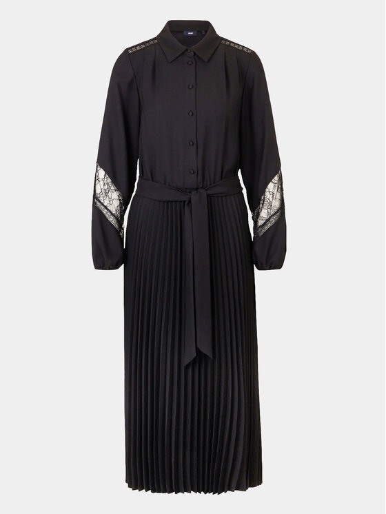 JOOP! JOOP! Rochie tip cămașă 58 JW241D220 30040294 Negru Regular Fit
