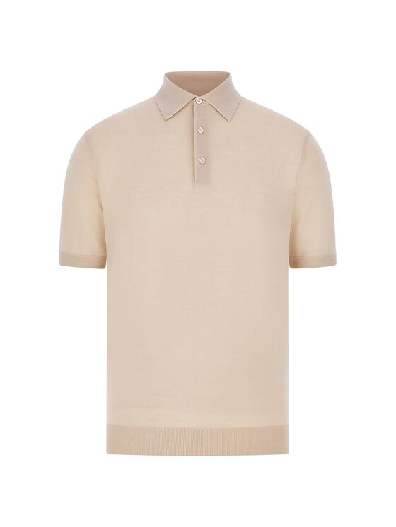 Guess Guess Sweter 173017 Beżowy Classic Fit