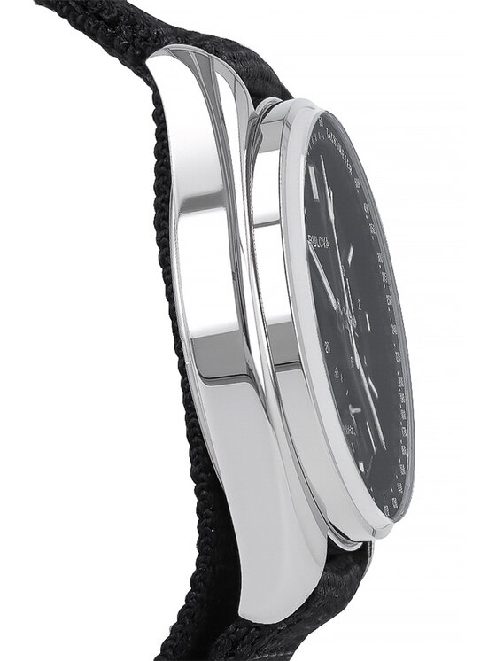 Bulova bulova Zegarek Bulova Lunar Pilot 96A225 Czarny