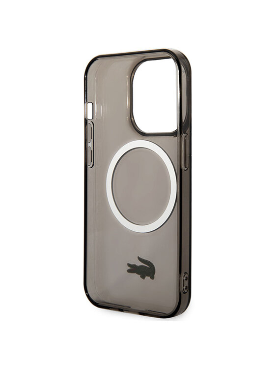 Lacoste Lacoste Etui na telefon iPhone 14 Pro Czarny