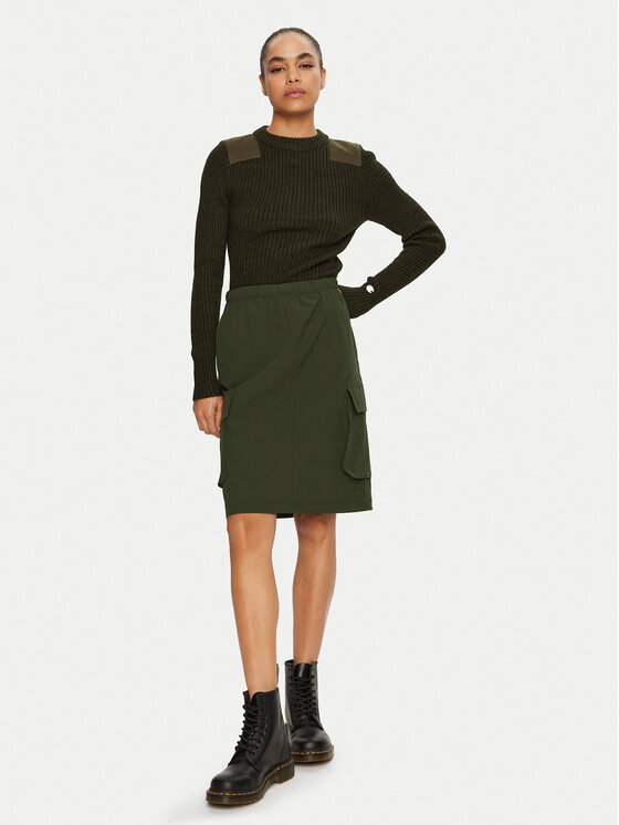 Champion Champion Midi suknja 117596 Zelena Regular Fit