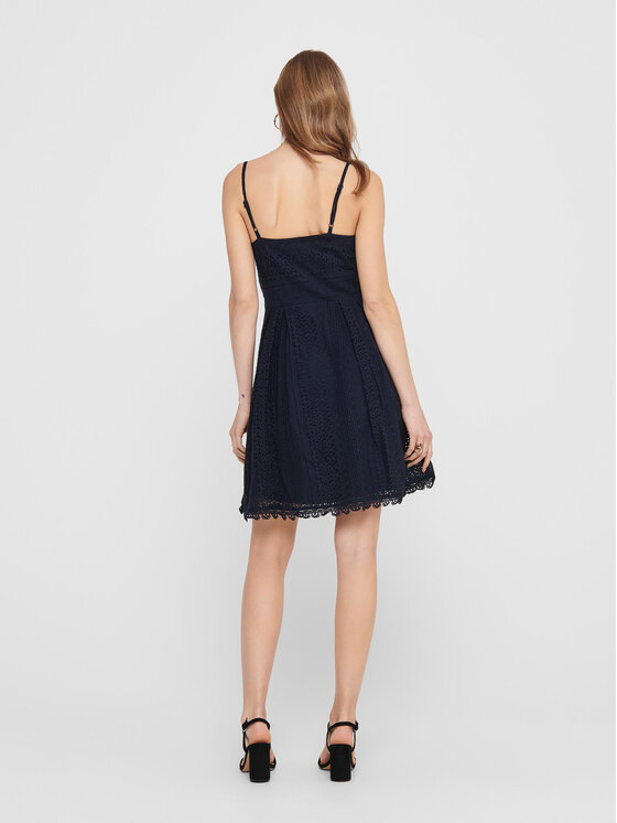 ONLY ONLY Koktélruha 15204799 Sötétkék Regular Fit