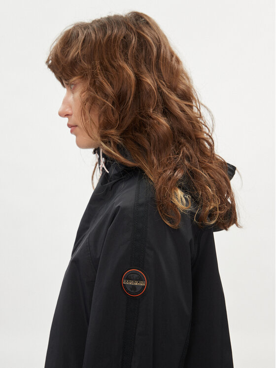 Napapijri Napapijri Kurtka przejściowa Makay NP0A4HO5 Czarny Regular Fit