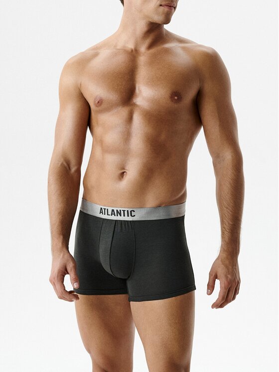 Atlantic Atlantic Bokserki pima cotton Khaki