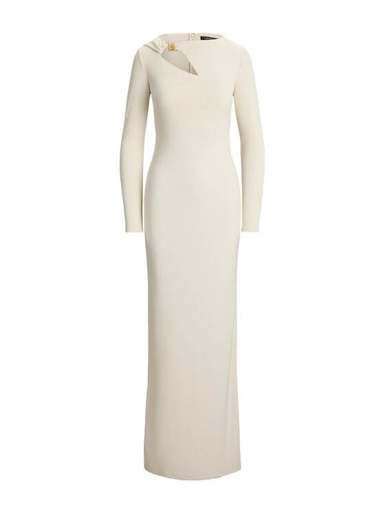 LAUREN RALPH LAUREN LAUREN RALPH LAUREN Večernja haljina 253P03589002 Écru Slim Fit