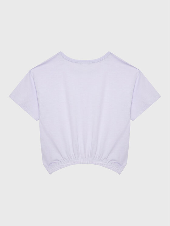 United Colors Of Benetton United Colors Of Benetton T-Shirt 37YKC10AU Fioletowy Boxy Fit