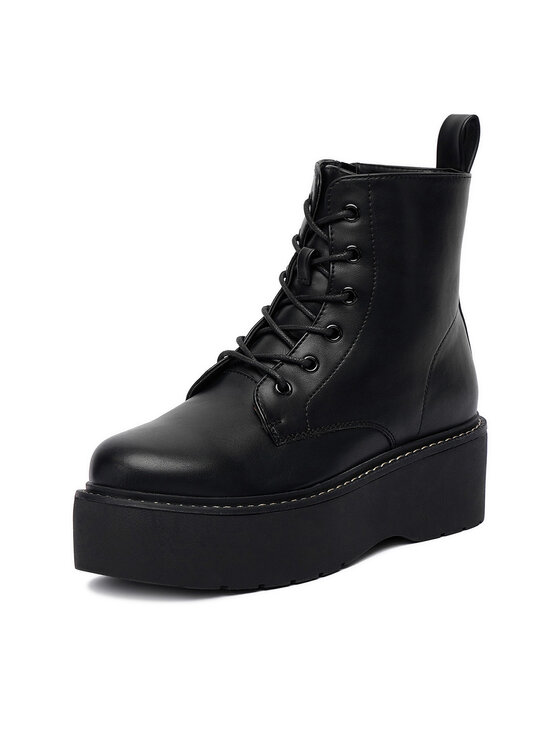 DeeZee DeeZee Gležnjače 12663-1 -BLACK PU Crna