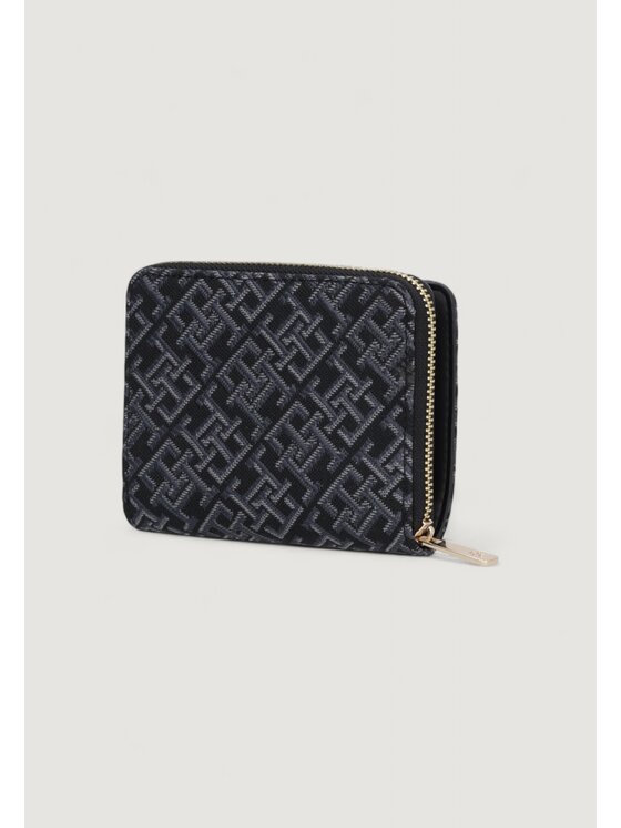 Tommy Hilfiger Tommy Hilfiger Πορτοφόλι TH ICON MED FLAP ZA JACQUARD Μαύρο