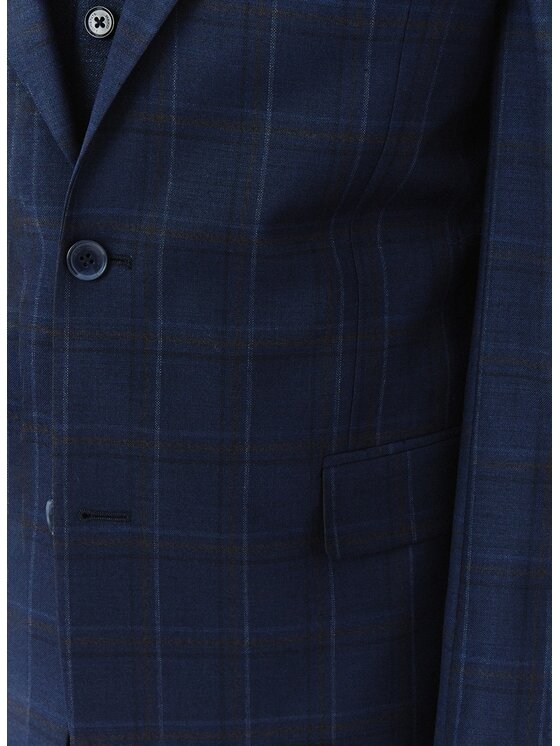 Pako Lorente Pako Lorente Marynarka P24SF-3G-012 Granatowy Slim Fit