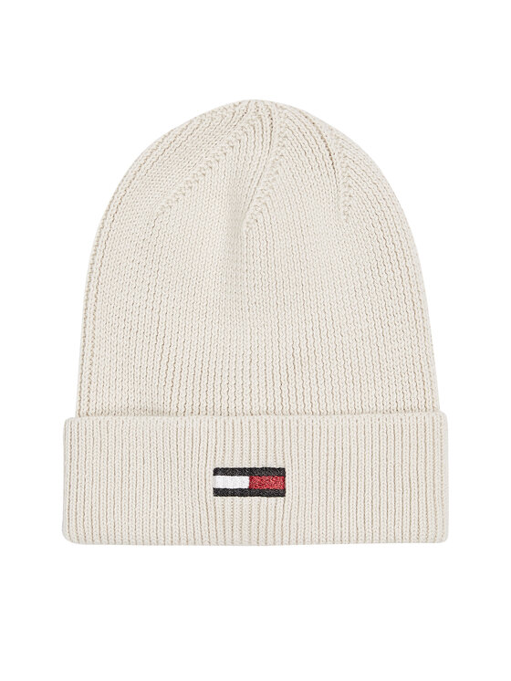Tommy Hilfiger Tommy Hilfiger Шапка Elongated Flag AW0AW16777 Бежов