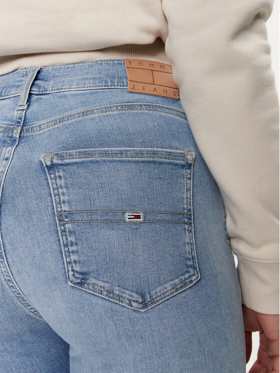 Tommy Jeans Tommy Jeans Farmer Sylvia DW0DW19268 Kék Skinny Fit
