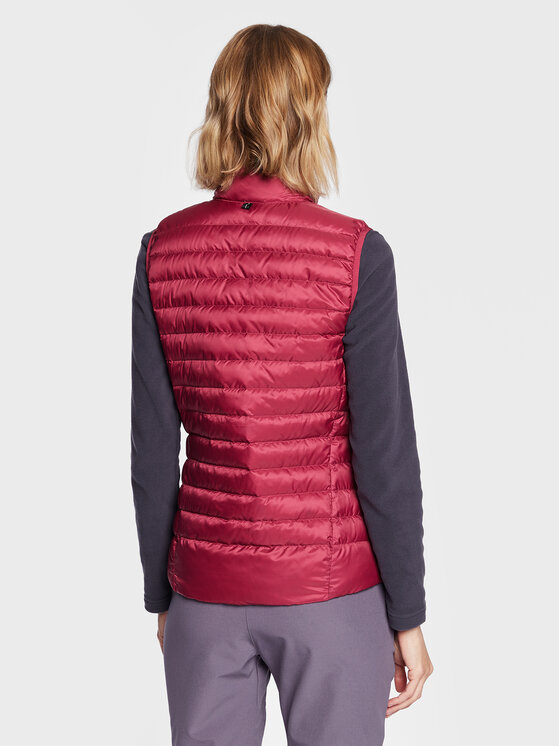 Jack Wolfskin Jack Wolfskin Bezrękawnik Pack & Go 1207031 Bordowy Regular Fit