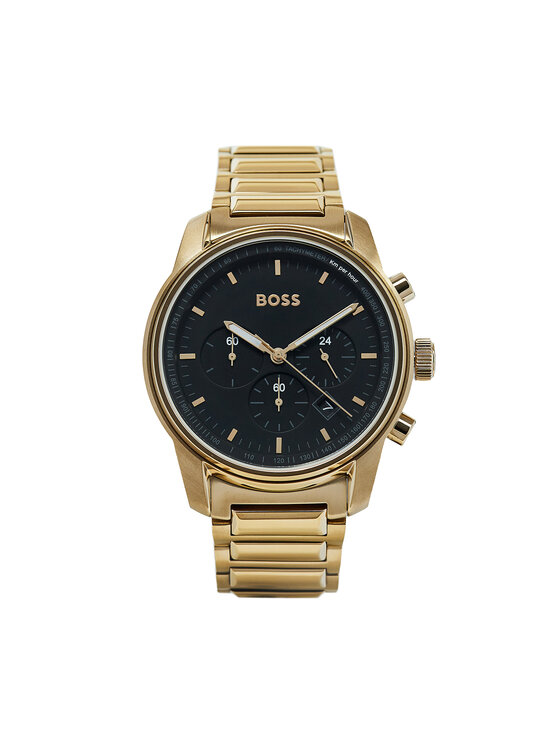 BOSS Boss Pulkstenis Trace 1514006 Zelta