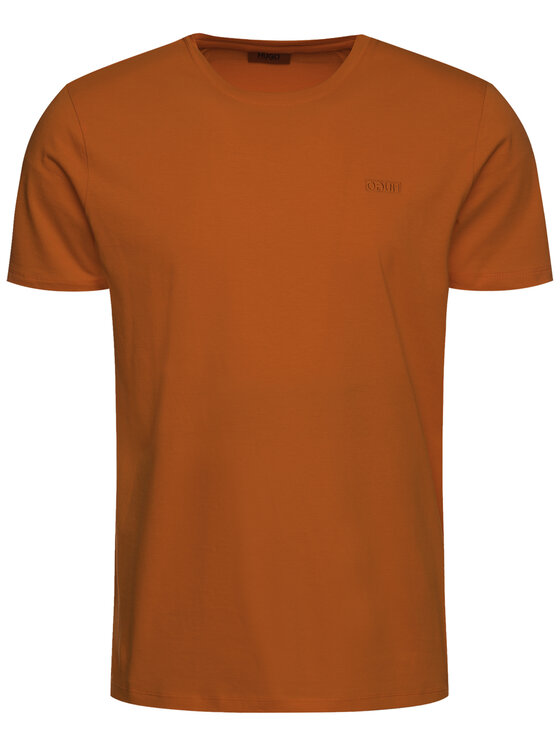 Hugo Hugo T-shirt 50414215 Orange Regular Fit