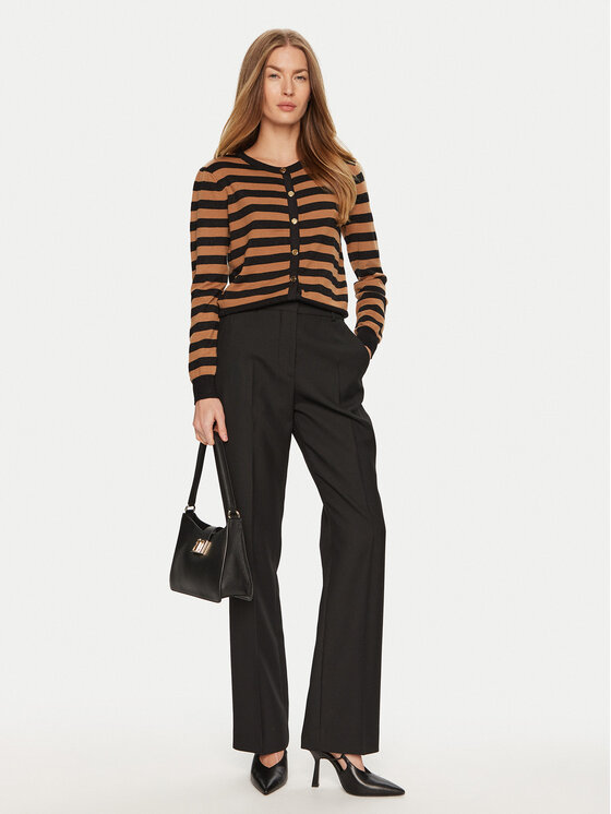 ARTIGLI ARTIGLI Cardigan ACMA000389 Negru Regular Fit