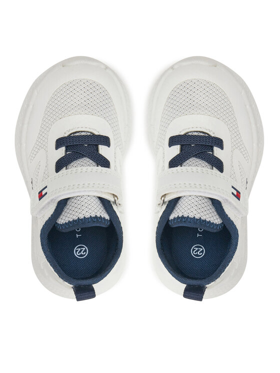 Tommy Hilfiger Tommy Hilfiger Superge Low Cut Lace-Up/Velcro Sneaker T1B9-33868-1756 M Bela