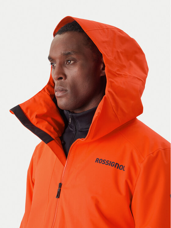 Rossignol Rossignol Lyžařská bunda Rochrun RLOMJ23 Oranžová Regular Fit