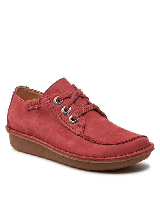 Clarks Clarks Półbuty Funny Dream 26176289 Różowy
