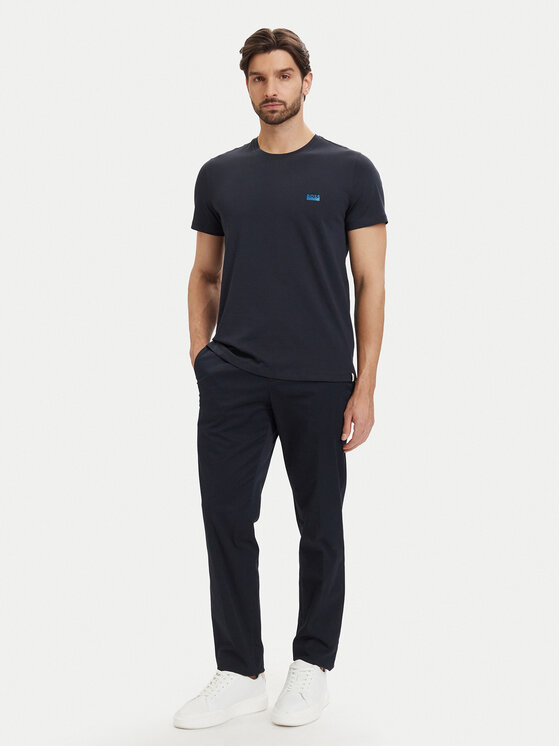 BOSS BOSS Тишърт 50531401 Син Regular Fit