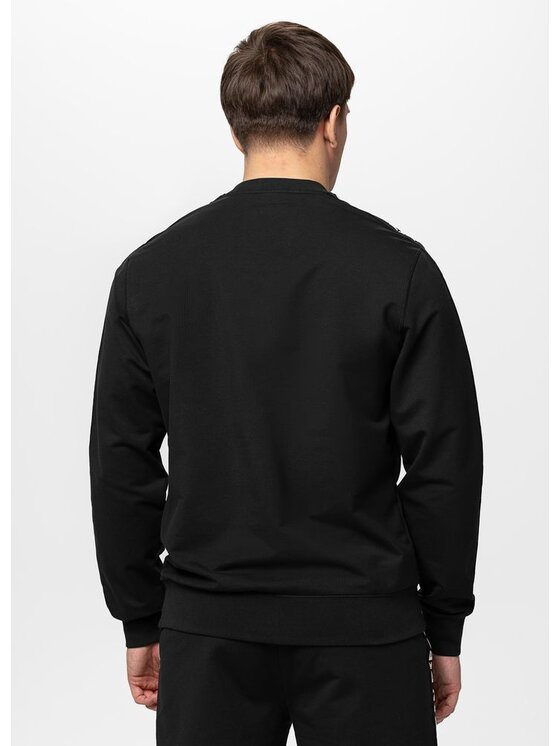 PITBULL PITBULL Bluza TAPE PARKER Czarny Regular Fit